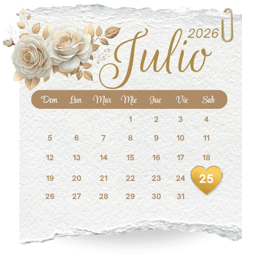 calendario 2026 julio 25